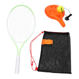 Maxbell Youth Tennis Racket Set Tool Exercise Solo Tennis Training Kit Park Backyard green