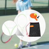 Maxbell Youth Tennis Racket Set Tool Exercise Solo Tennis Training Kit Park Backyard green