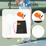 Maxbell Youth Tennis Racket Set Tool Exercise Solo Tennis Training Kit Park Backyard green