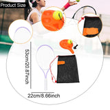 Maxbell Youth Tennis Racket Set Tool Exercise Solo Tennis Training Kit Park Backyard violet