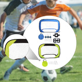 Maxbell Soccer Goal Net for Kids Folded Training Equipment for Park Court Playground Look A