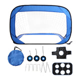 Maxbell Soccer Goal Net for Kids Folded Training Equipment for Park Court Playground Look A