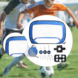 Maxbell Soccer Goal Net for Kids Folded Training Equipment for Park Court Playground Look A