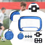 Maxbell Soccer Goal Net for Kids Folded Training Equipment for Park Court Playground Look A