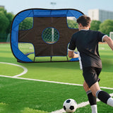 Maxbell Soccer Goal Net for Kids Folded Training Equipment for Park Court Playground Look A