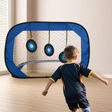 Maxbell Soccer Goal Net for Kids Folded Training Equipment for Park Court Playground Look A