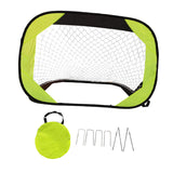 Maxbell Soccer Goal Net for Kids Folded Training Equipment for Park Court Playground Look B