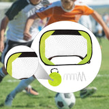 Maxbell Soccer Goal Net for Kids Folded Training Equipment for Park Court Playground Look B