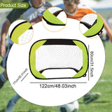 Maxbell Soccer Goal Net for Kids Folded Training Equipment for Park Court Playground Look B