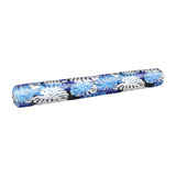 Maxbell Inflatable Pool Noodle Floats 51'' Pool Noodles for Beach Swimming Pool Lake blue leaves
