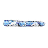 Maxbell Inflatable Pool Noodle Floats 51'' Pool Noodles for Beach Swimming Pool Lake blue leaves