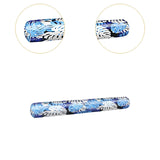 Maxbell Inflatable Pool Noodle Floats 51'' Pool Noodles for Beach Swimming Pool Lake blue leaves