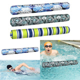 Maxbell Inflatable Pool Noodle Floats 51'' Pool Noodles for Beach Swimming Pool Lake blue leaves