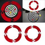 Maxbell Dart Board Surround Splicing Design EVA Dart Board Wall Protector for Office Outer Diameter 71 cm