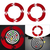 Maxbell Dart Board Surround Splicing Design EVA Dart Board Wall Protector for Office Outer Diameter 71 cm