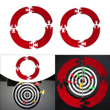 Maxbell Dart Board Surround Splicing Design EVA Dart Board Wall Protector for Office Outer Diameter 71 cm