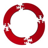 Maxbell Dart Board Surround Splicing Design EVA Dart Board Wall Protector for Office Outer Diameter 71 cm
