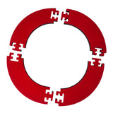 Maxbell Dart Board Surround Splicing Design EVA Dart Board Wall Protector for Office Outer Diameter 71 cm