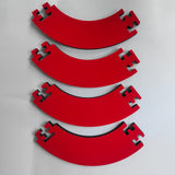 Maxbell Dart Board Surround Splicing Design EVA Dart Board Wall Protector for Office Outer Diameter 68 cm