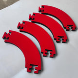 Maxbell Dart Board Surround Splicing Design EVA Dart Board Wall Protector for Office Outer Diameter 68 cm