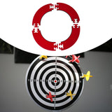 Maxbell Dart Board Surround Splicing Design EVA Dart Board Wall Protector for Office Outer Diameter 68 cm
