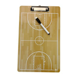 Maxbell Coaches Board Competition Strategy Portable with Marker Basketball Clipboard