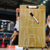 Maxbell Coaches Board Competition Strategy Portable with Marker Basketball Clipboard