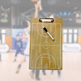 Maxbell Coaches Board Competition Strategy Portable with Marker Basketball Clipboard