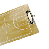 Maxbell Coaches Board Competition Strategy Portable with Marker Basketball Clipboard