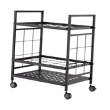 Maxbell Blueprint Storage Rack Map Cabinet Metal Wrapping Paper Cart for School Home