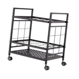 Maxbell Blueprint Storage Rack Map Cabinet Metal Wrapping Paper Cart for School Home