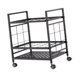 Maxbell Blueprint Storage Rack Map Cabinet Metal Wrapping Paper Cart for School Home