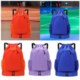 Maxbell Basketball Backpack Bag Folding Racketcarry Bag for Volleyball Travel violet