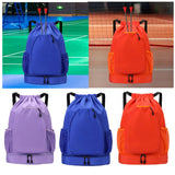 Maxbell Basketball Backpack Bag Folding Racketcarry Bag for Volleyball Travel violet