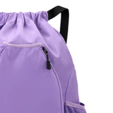 Maxbell Basketball Backpack Bag Folding Racketcarry Bag for Volleyball Travel violet