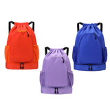 Maxbell Basketball Backpack Bag Folding Racketcarry Bag for Volleyball Travel violet