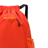 Maxbell Basketball Backpack Bag Folding Racketcarry Bag for Volleyball Travel orange