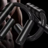 Maxbell 2 Pieces Pushup Bar Push up Racks for Muscle Training Sports Indoor Outdoor