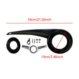 Maxbell Bike Chain Guard Lightweight Cycling Accessories Leisure Bicycle Chain Cover Black