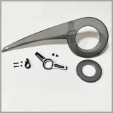 Maxbell Bike Chain Guard Lightweight Cycling Accessories Leisure Bicycle Chain Cover Transparent Black