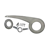 Maxbell Bike Chain Guard Lightweight Cycling Accessories Leisure Bicycle Chain Cover Transparent Black