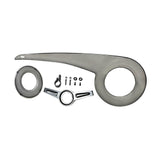 Maxbell Bike Chain Guard Lightweight Cycling Accessories Leisure Bicycle Chain Cover Transparent Black