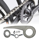 Maxbell Bike Chain Guard Lightweight Cycling Accessories Leisure Bicycle Chain Cover Transparent Black