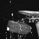 Maxbell Rear Seat Pack Pouch Mountain Road Bike Seat Bag for Sports Biking Commuting Black