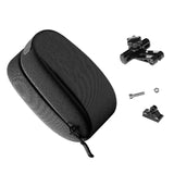 Maxbell Rear Seat Pack Pouch Mountain Road Bike Seat Bag for Sports Biking Commuting Black