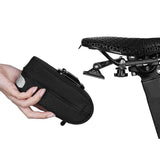 Maxbell Rear Seat Pack Pouch Mountain Road Bike Seat Bag for Sports Biking Commuting Black