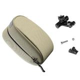 Maxbell Rear Seat Pack Pouch Mountain Road Bike Seat Bag for Sports Biking Commuting Light Brown