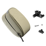 Maxbell Rear Seat Pack Pouch Mountain Road Bike Seat Bag for Sports Biking Commuting Light Brown