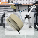 Maxbell Rear Seat Pack Pouch Mountain Road Bike Seat Bag for Sports Biking Commuting Light Brown