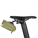 Maxbell Rear Seat Pack Pouch Mountain Road Bike Seat Bag for Sports Biking Commuting Light Brown